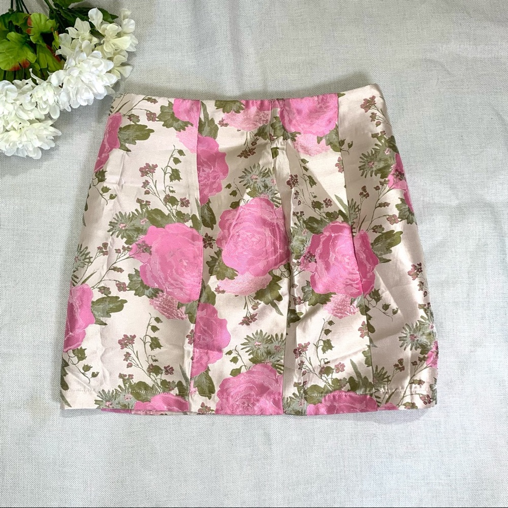 Flower Mini Skirt